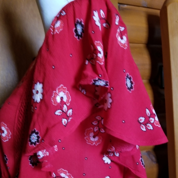 J. Jill Floral Blouse Sz XS - Picture 4 of 5